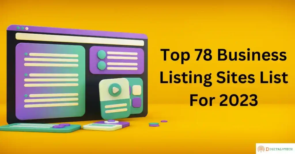Top 78 Business Listing Sites List For 2023