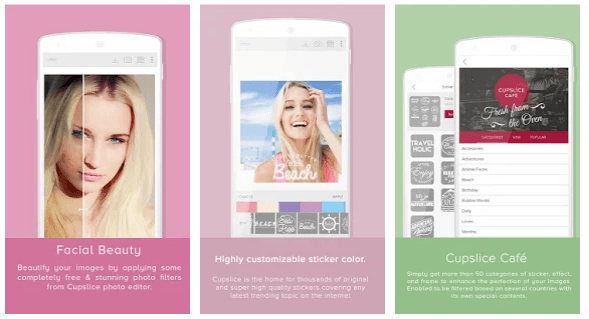 Cupslice photo editors