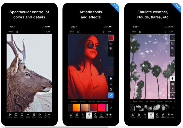 Polarr photo editors