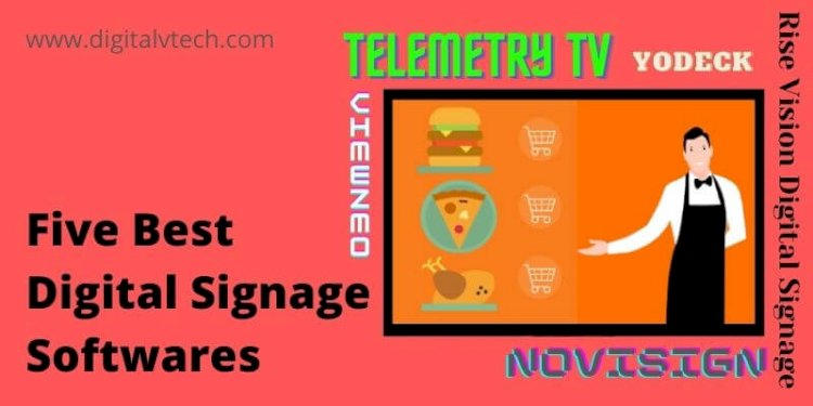 Five Best Digital Signage Software in 2021 Features & Pricing