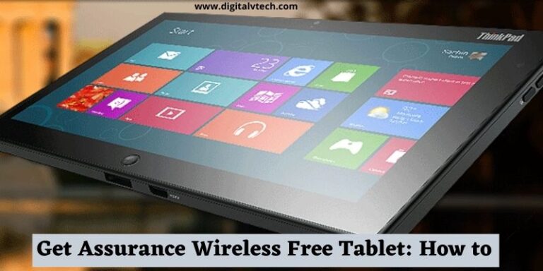 Get Assurance Wireless Free Tablet