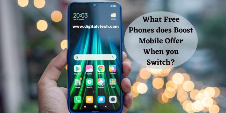 What Free Phones does Boost Mobile Offer When you Switch