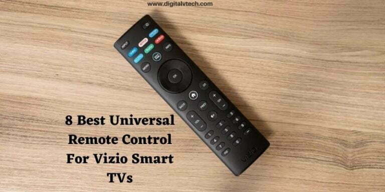 8 Best Universal Remote Control For Vizio Smart TVs