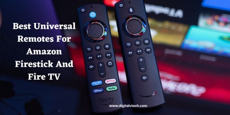 Best Universal Remotes For Amazon Firestick And Fire TV
