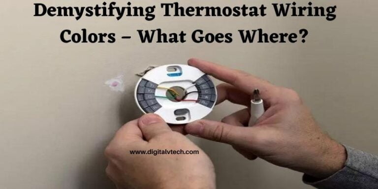 Demystifying Thermostat Wiring Colors – What Goes Where