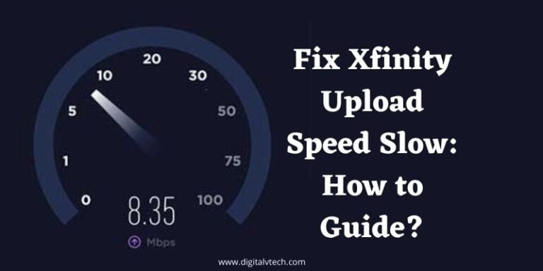 Fix Xfinity Upload Speed Slow How to Guide