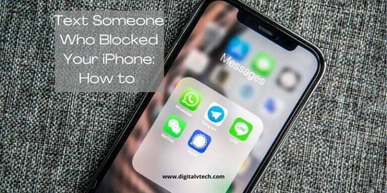 Text Someone Who Blocked Your iPhone How to