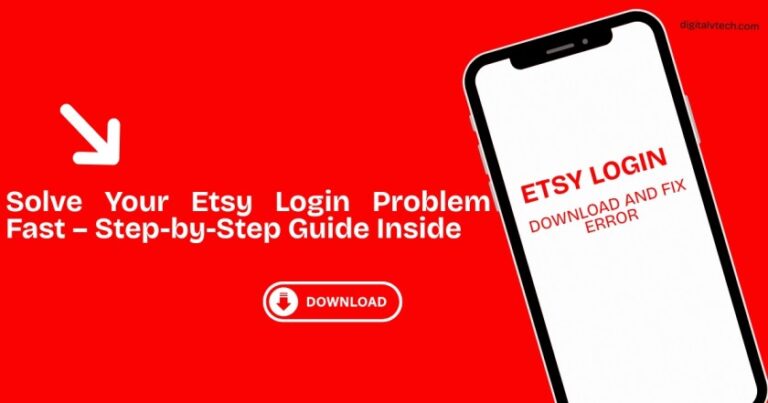 Etsy Login Problem