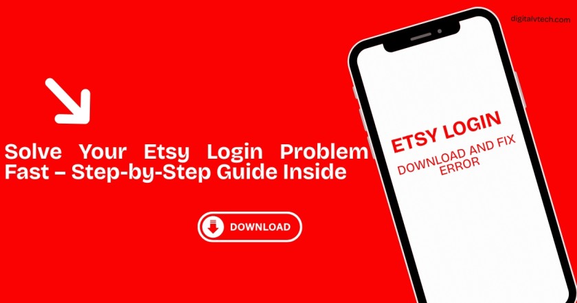 Etsy Login Problem