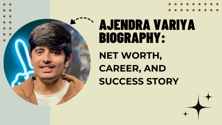 Ajendra Variya Biography
