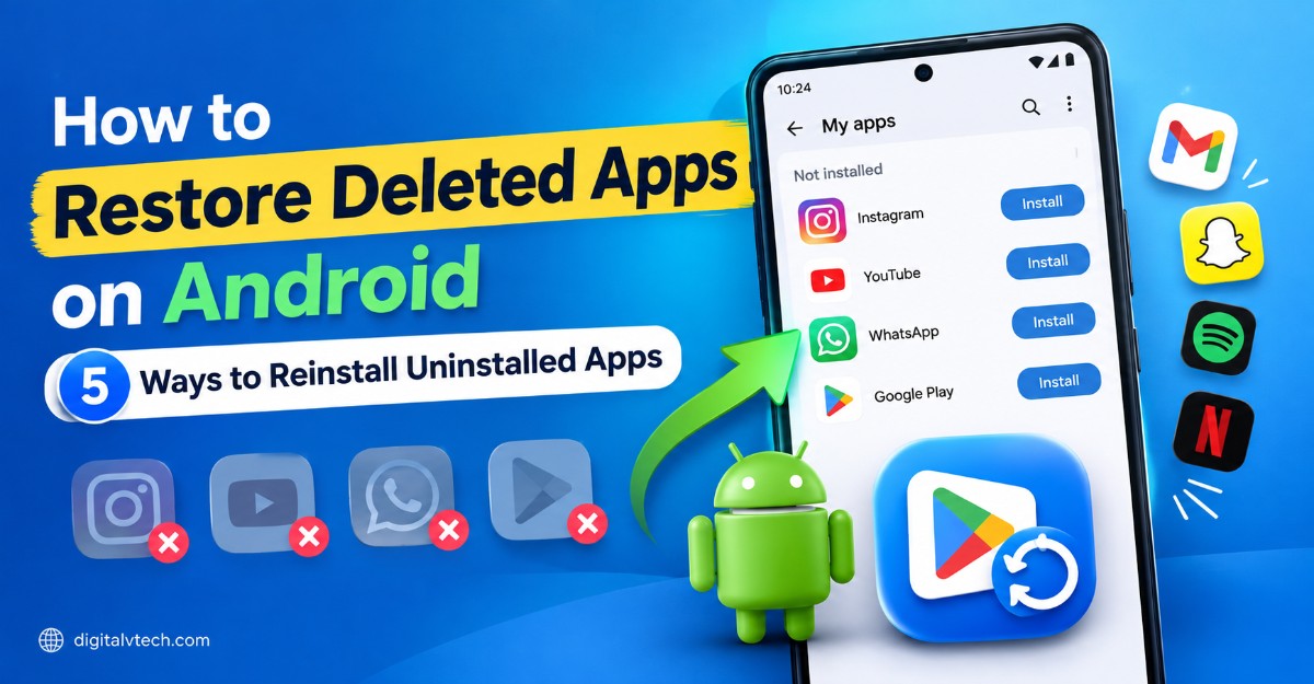 How to Restore Deleted Apps on Android